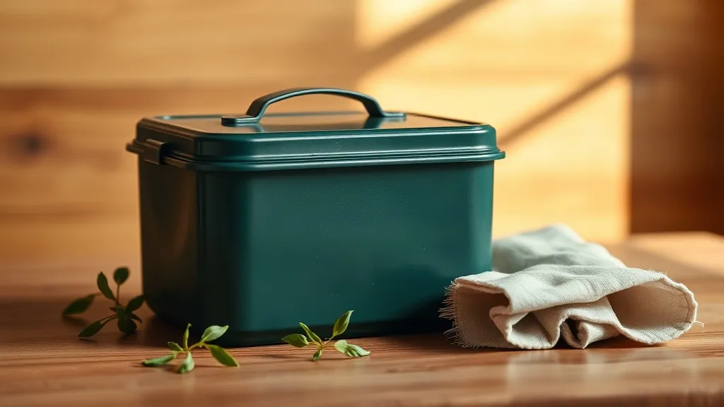 Dream symbol: dark green lunch box: symbolism: Indication of Stability and Security