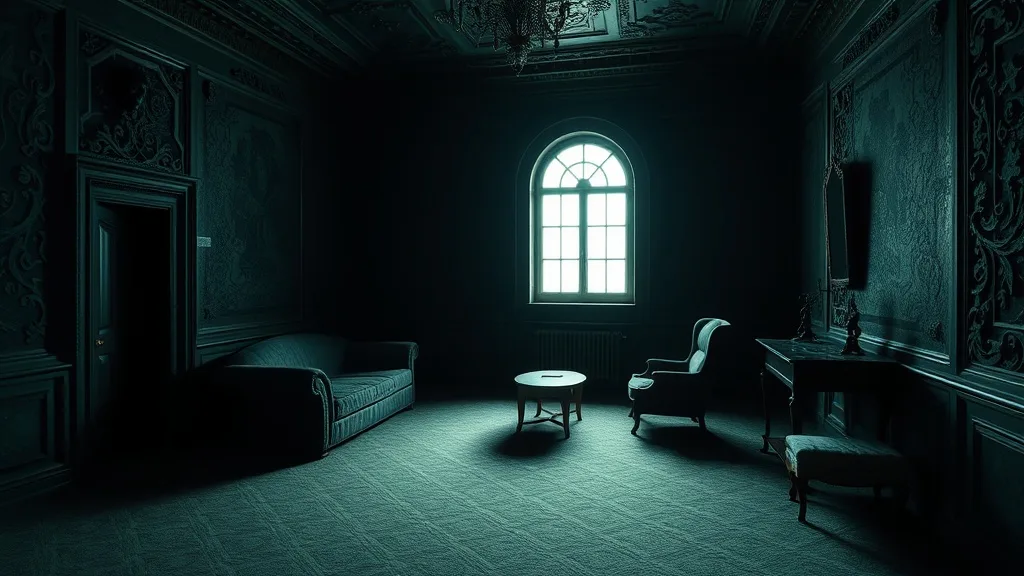 Dream symbol: dark green room: symbolism: Mystery and the Unknown