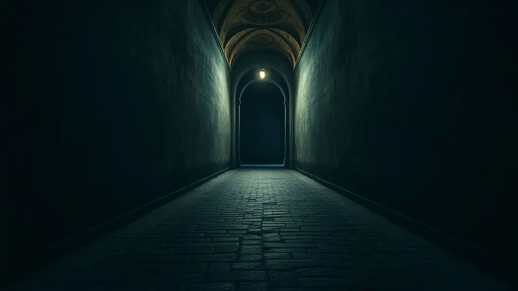 Dream symbol: dark hall: symbolism: The Unconscious Mind and Hidden Fears