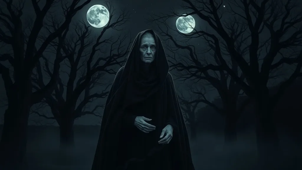 Dream symbol: dark old lady: scenarios: Dream about a Dark Old Lady Appearing at Night