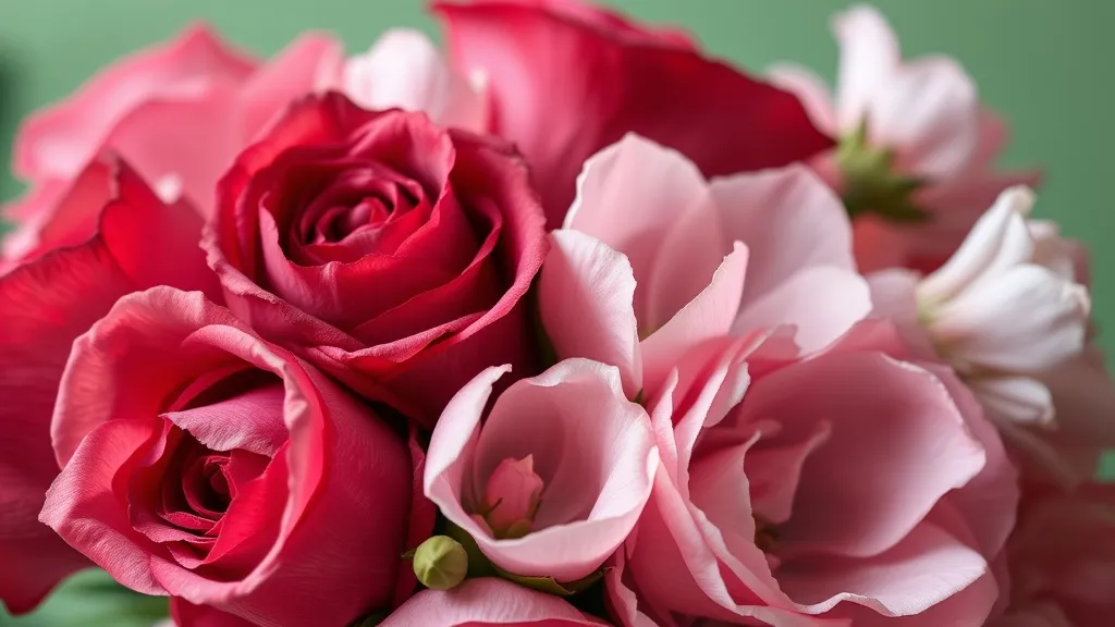Dream symbol: dark and pale pink flowers: symbolism: Emerging Strength and Gentleness