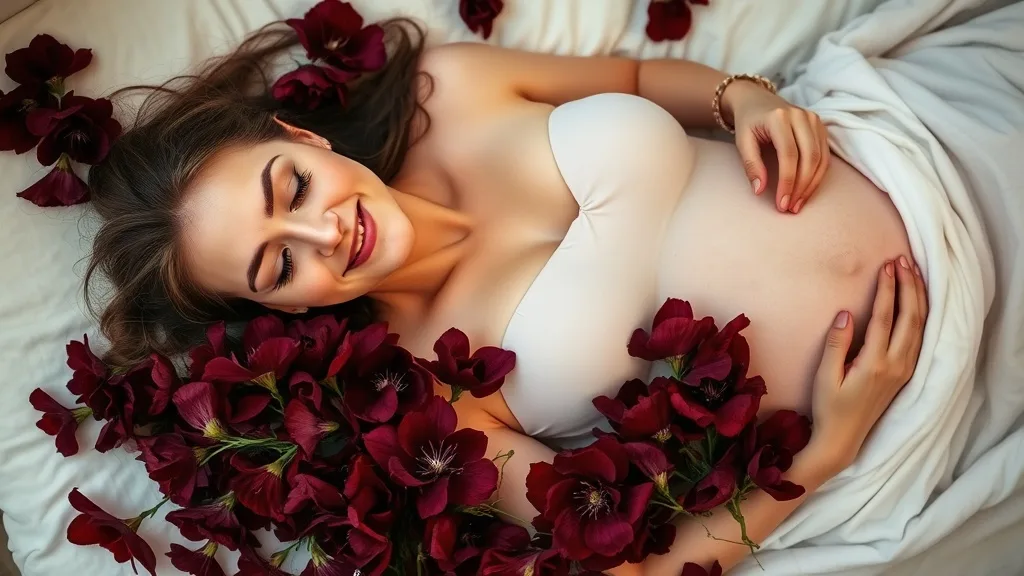 Dream symbol: dark red flowers: demographics: People who are Pregnant or Menstruating