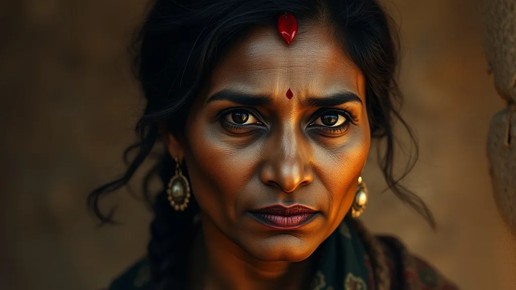 Dream symbol: dark skin south asian woman: symbolism: Strength and Resilience