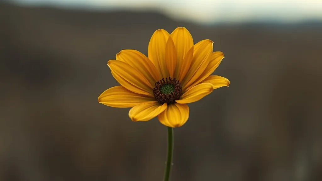 Dream symbol: dark yellow flower: demographics: Individuals Facing Difficult Life Transitions