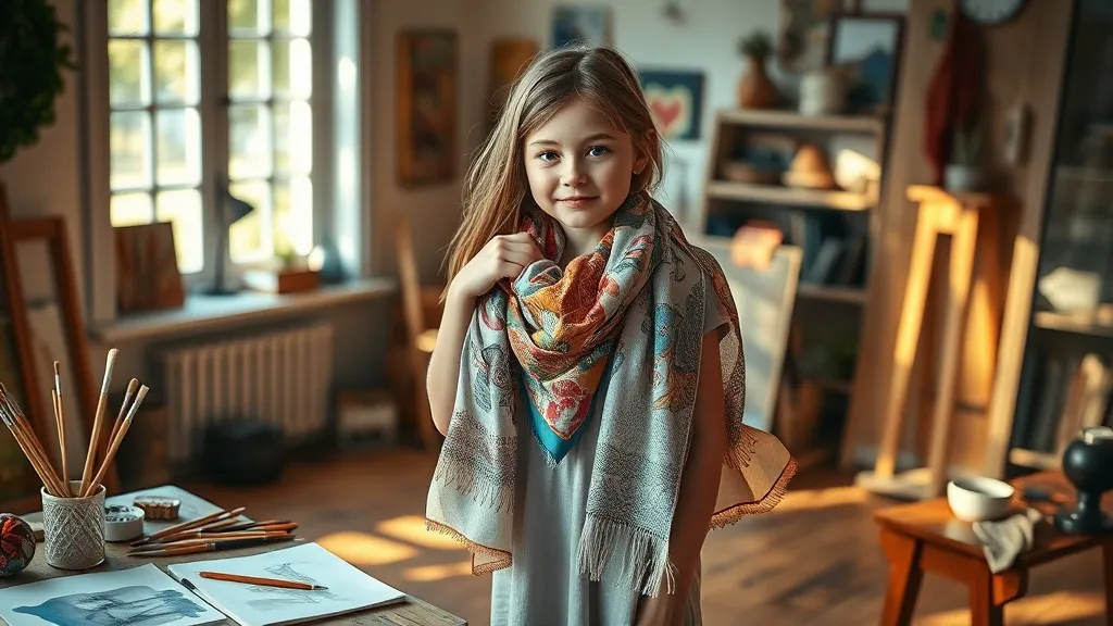 Dream symbol: daughter tying scarves: symbolism: Manifestation of Creativity and Individuality