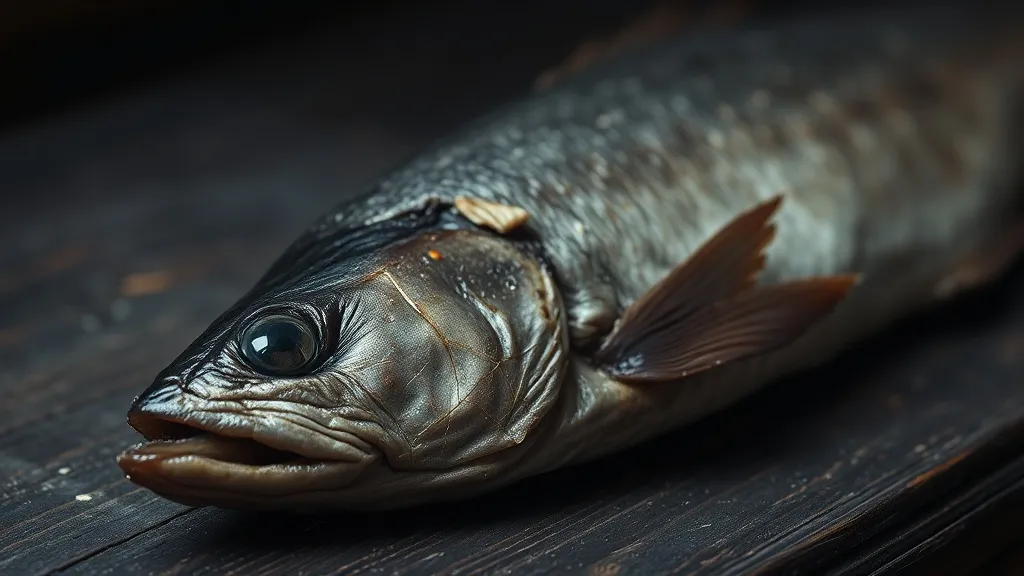 Dream symbol: dead salted and smoked fish: symbolism: Hidden or Buried Emotions