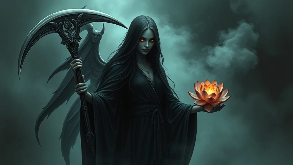 Dream symbol: death goddess: symbolism: Confronting the Shadows and Unconscious