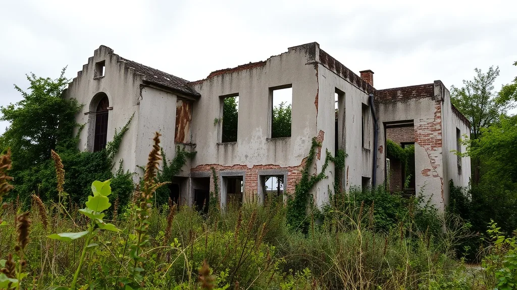 Dream symbol: decayed buildings: scenarios: Dream of a Derelict Building