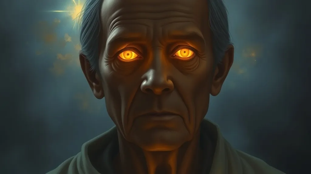 Dreaming of the Deceased with Gold Eyes