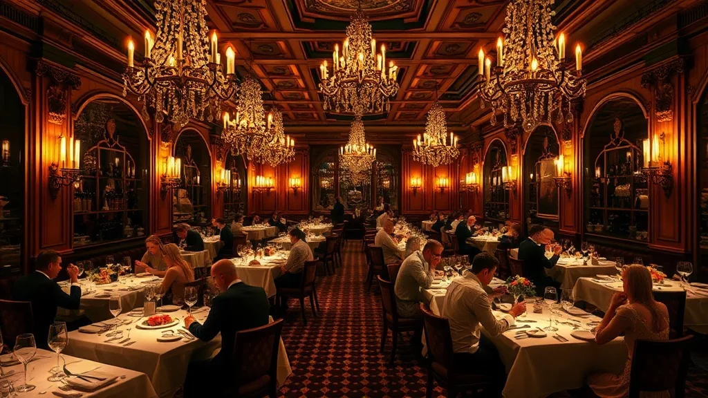 Dream symbol: luxurious restaurant: demographics: Foodies and Connoisseurs