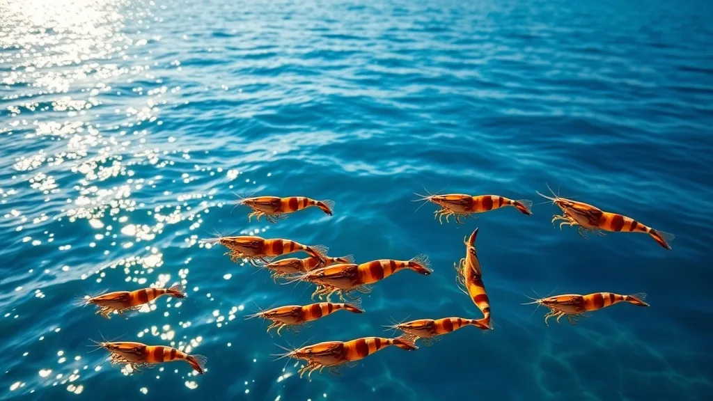 Dream symbol: tiger shrimp: scenarios: Dreaming of Tiger Shrimps in the Ocean