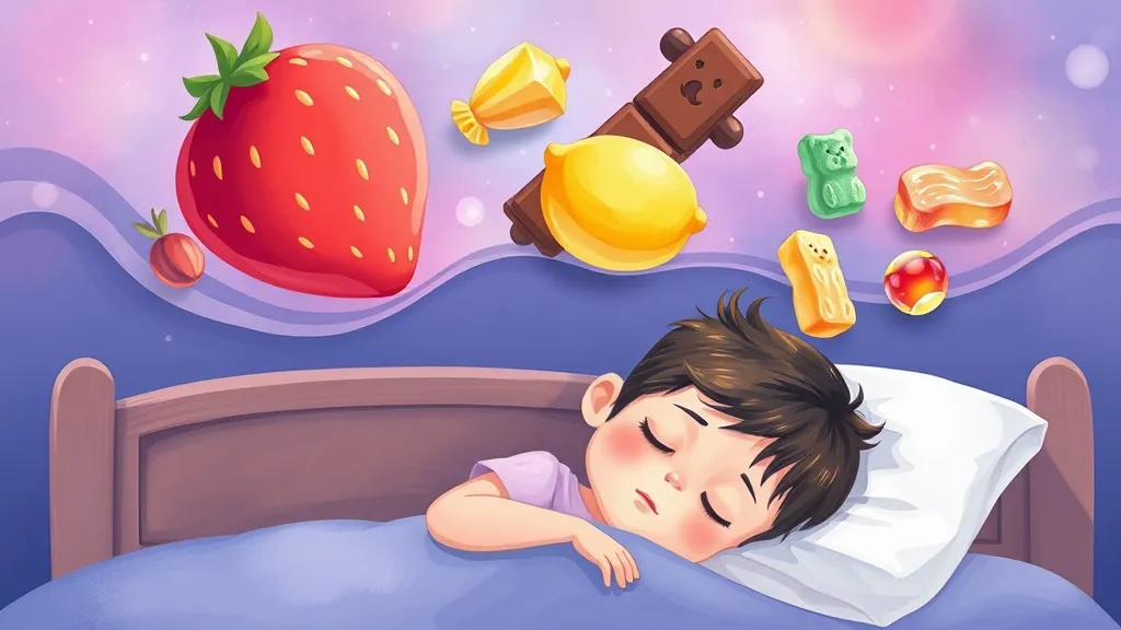 Dream symbol: candy flavor: demographics: Children and Candy Dreams