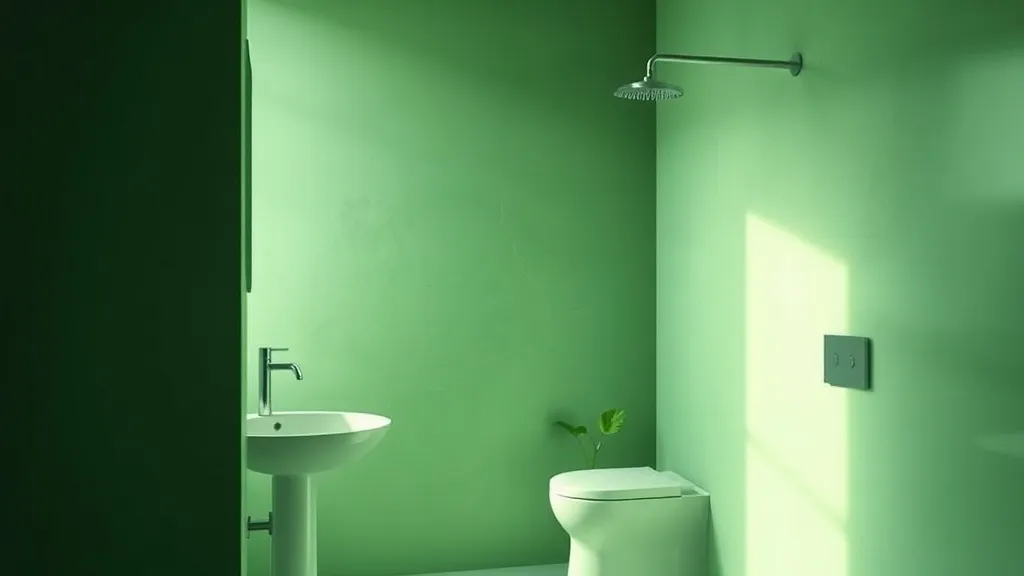 Dream symbol: green bathroom: symbolism: Spiritual Cleansing and Rebirth
