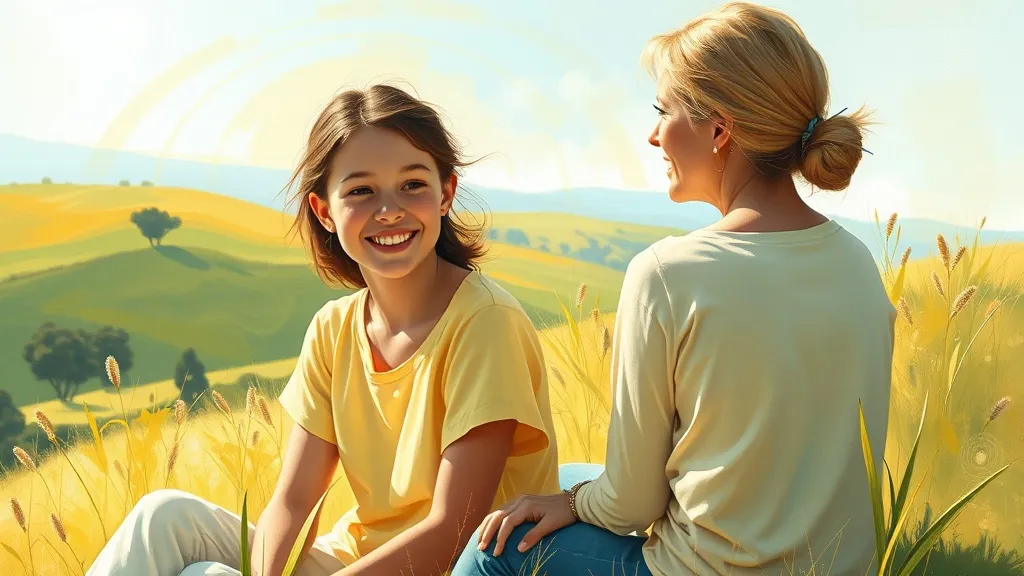 Dream symbol: sister's smile: symbolism: Inner Peace and Harmony