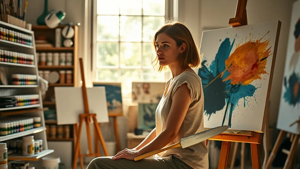 Dream symbol: studio: scenarios: Dreaming about inspiration striking in a studio