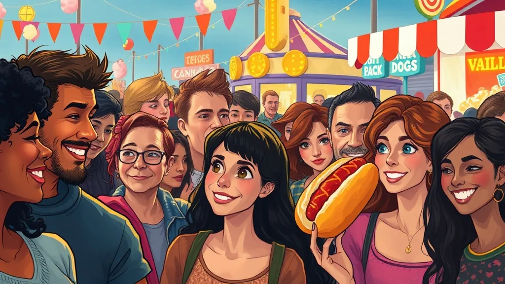 Dream symbol: beef hot dogs: demographics: Carnival & Fair Attendees