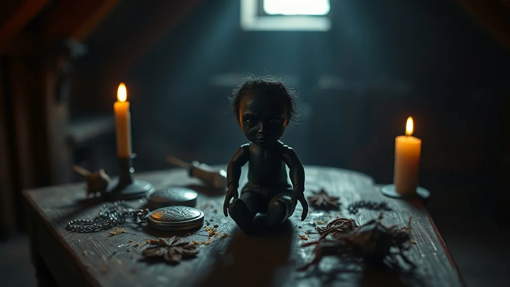 Dream symbol: black magic dolls: symbolism: Dark Influences and Negative Energies
