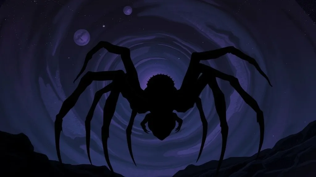 Dream symbol: black spider-like creature: intro