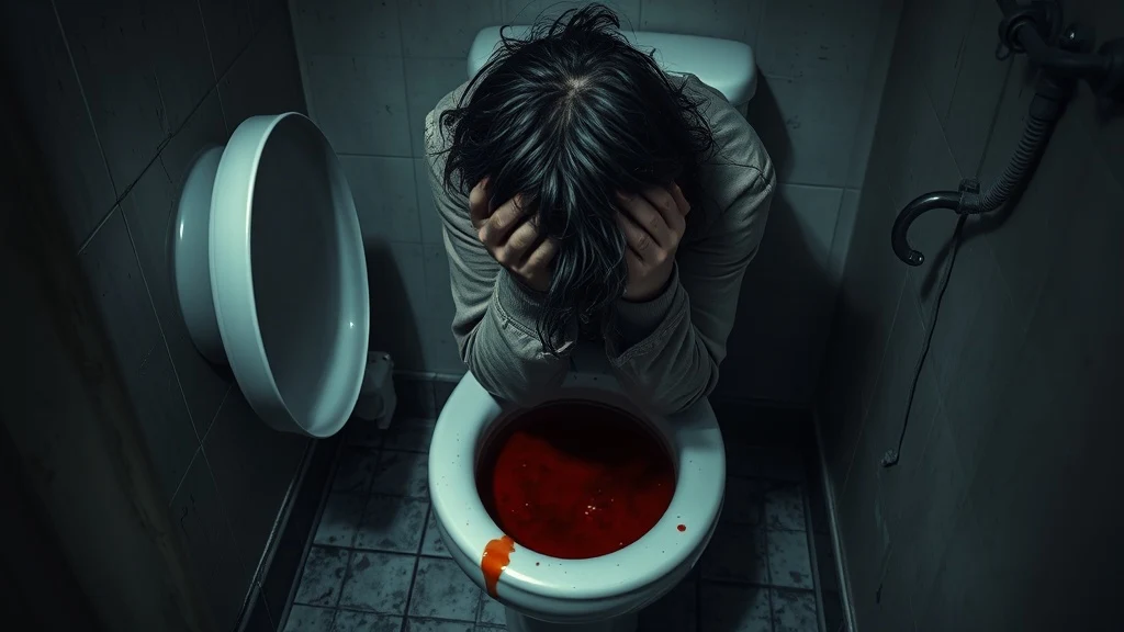 Dream symbol: excreta: scenarios: Dream of Bloody Excreta