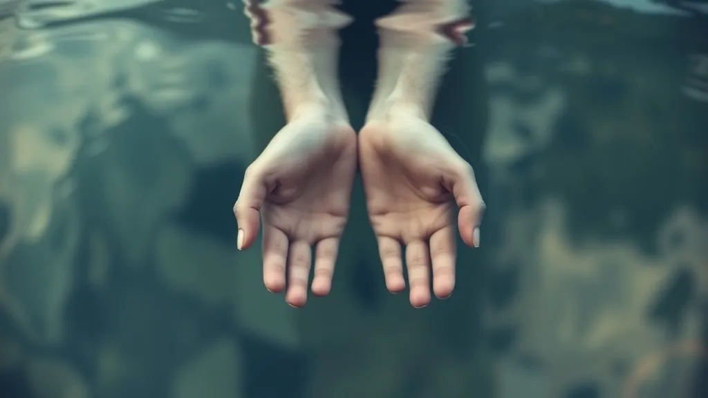 Dream symbol: checking hand: scenarios: Dreaming of Checking Your Hands in Water