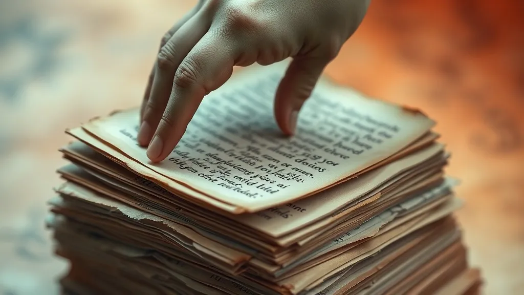 Dream symbol: written pages: symbolism: Memories and Past Experiences
