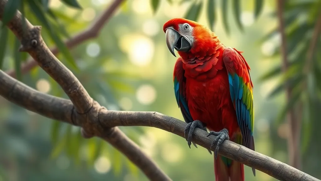 Decoding Dreams: The Red Pet Parrot