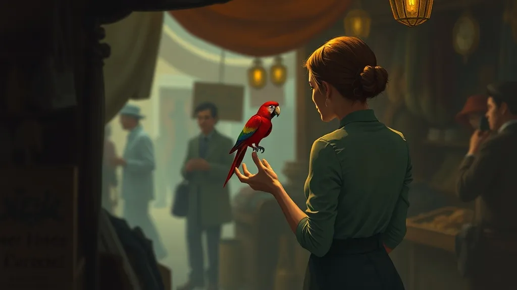 Dream symbol: red pet parrot: scenarios: Dream of Selling a Red Parrot