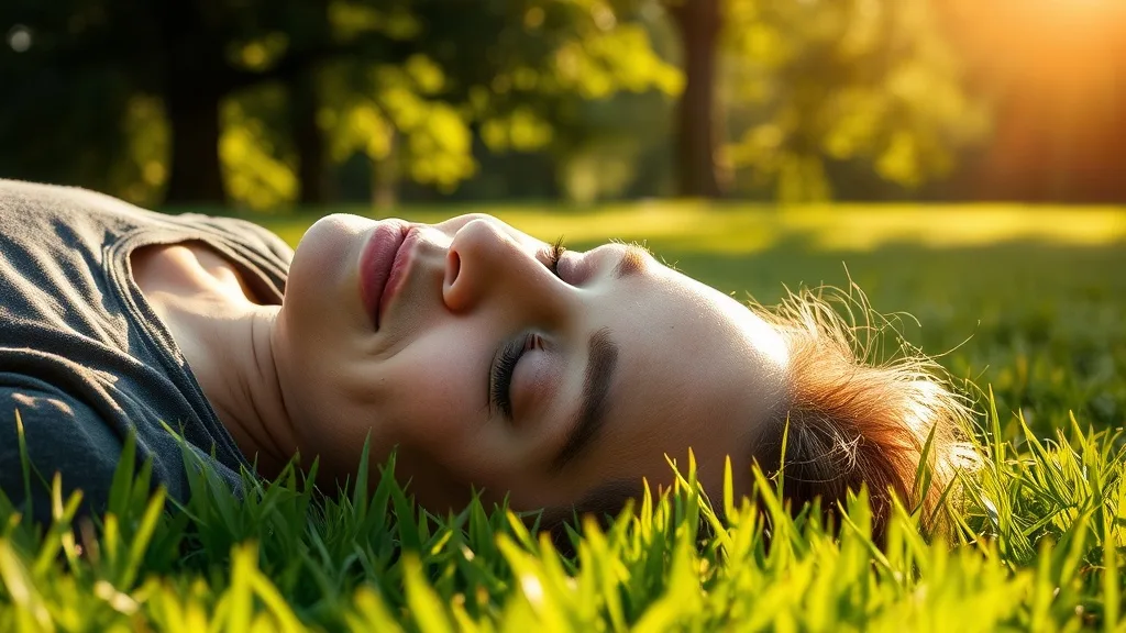 Dream symbol: laying down: scenarios: Dream About Lying Down on a Grass Field