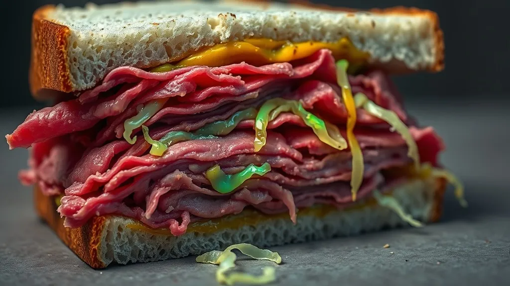 Dream symbol: corned beef sandwich: symbolism: Processing Past Trauma or Grief