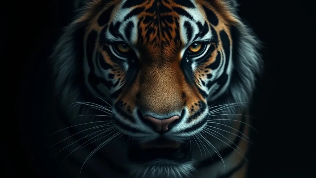 Dream symbol: tiger's face: demographics: Dreamers with Depression: Tigers Reflecting Inner Turmoil