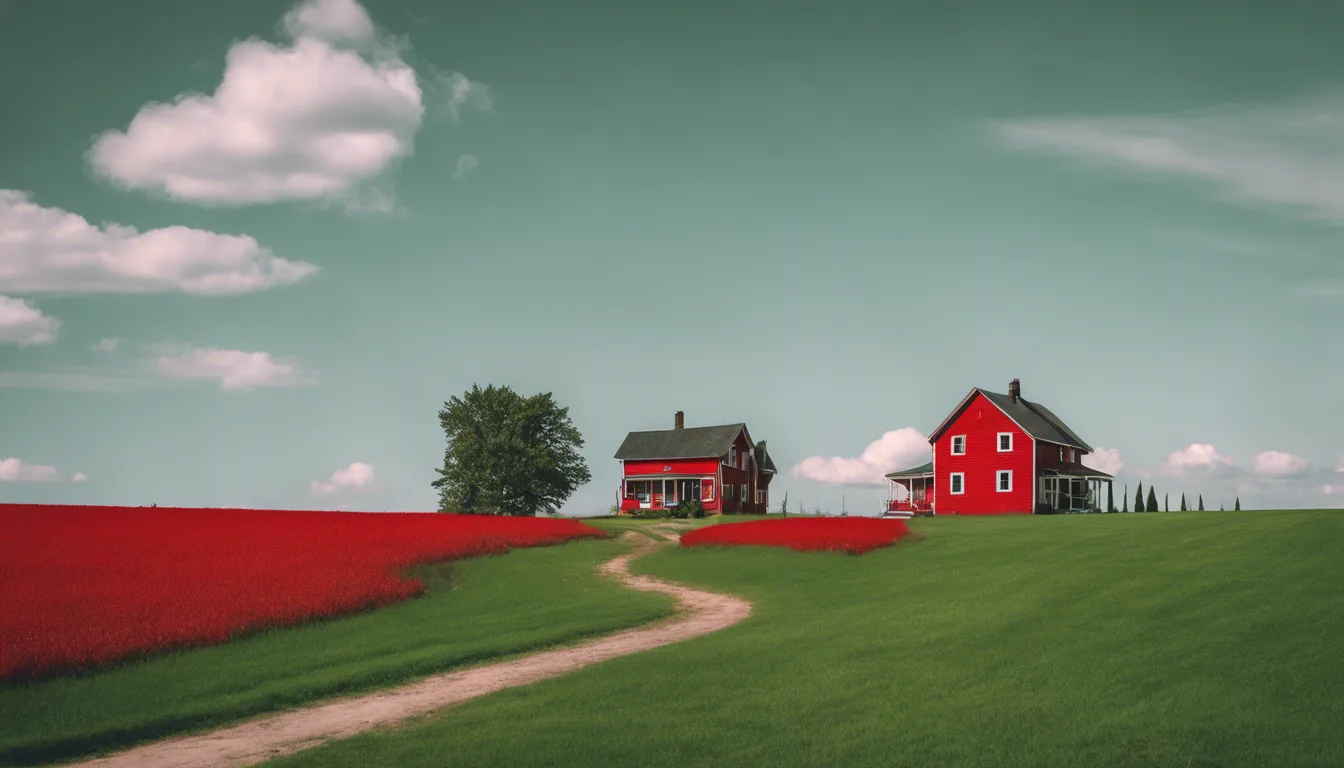 Dream symbol: red: scenarios: Dream about Red House