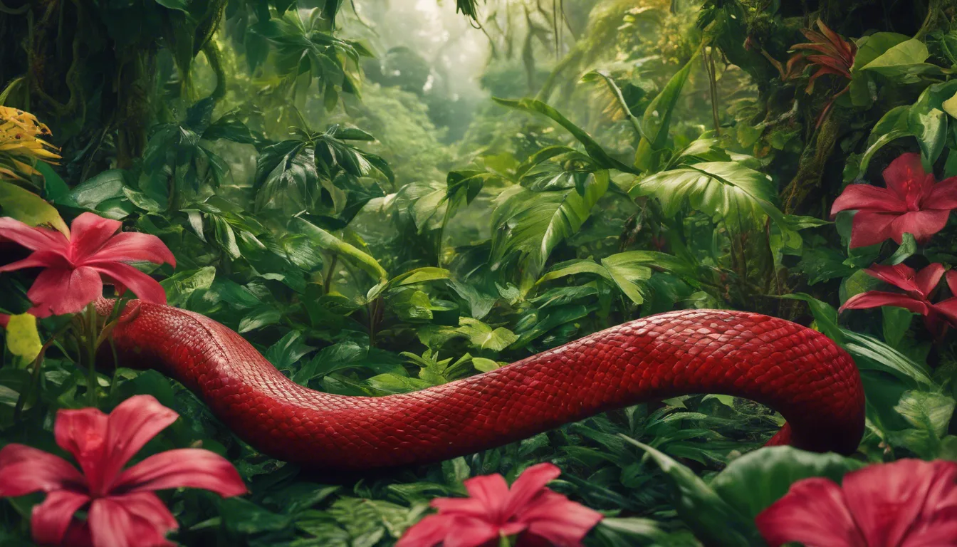 Dream symbol: red: scenarios: Dream about Red Snake