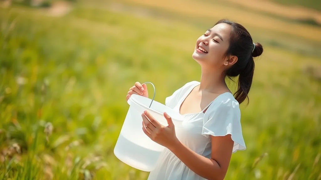 Dream symbol: white plastic bucket: scenarios: Dream of Carrying a White Plastic Bucket