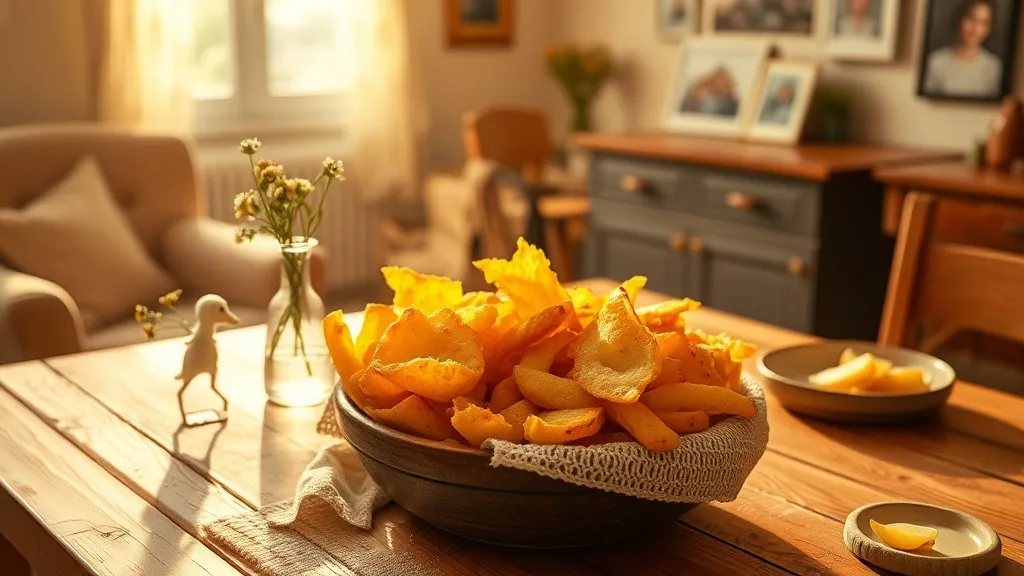 Dream symbol: deep fried potatoes: symbolism: Representation of Comfort and Familiarity