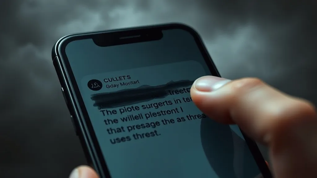 Dream symbol: deleted messages: scenarios: Dream About Deleting Messages That Were Threatening