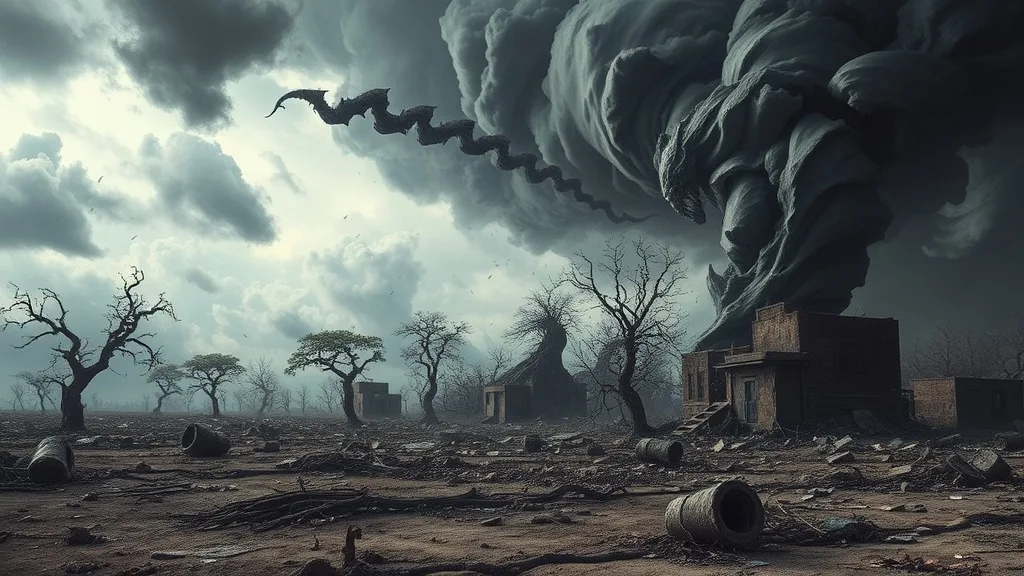 Dream symbol: demonic wind: scenarios: Dream of Demonic Wind Causing Chaos and Destruction