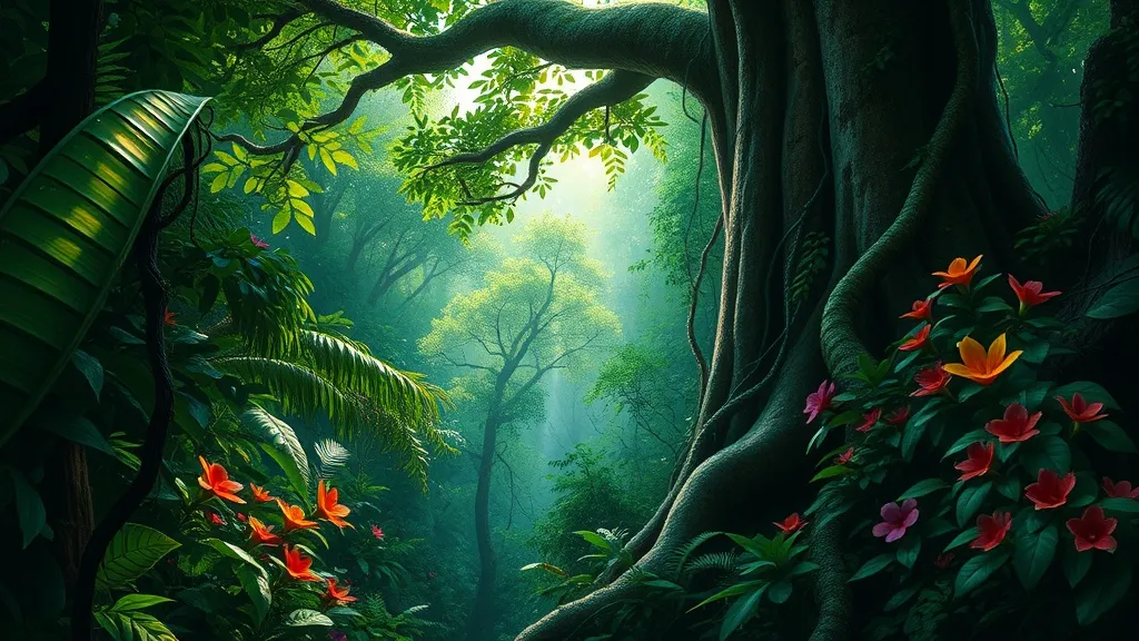 Dream symbol: dense jungle: symbolism: Fertility and Abundance