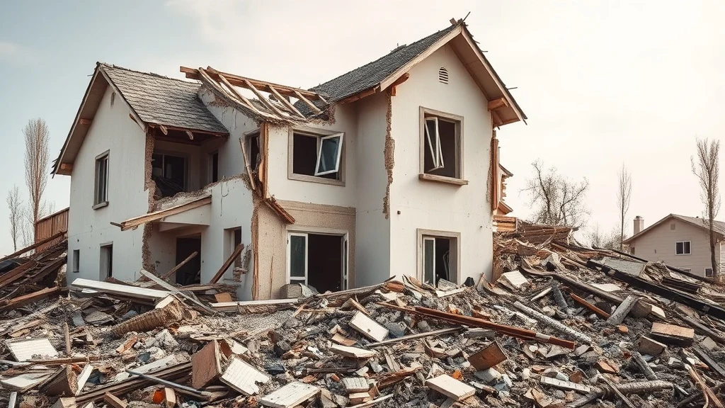 Dream symbol: destroyed house: demographics: Victims of Natural Disasters