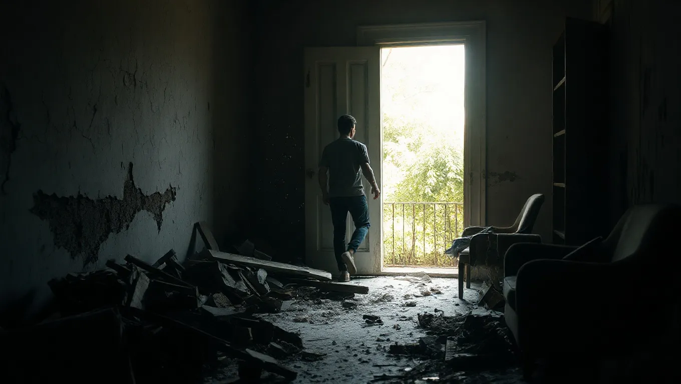 Dream symbol: destroyed room: scenarios: Dream about Escaping from a Destroyed Room