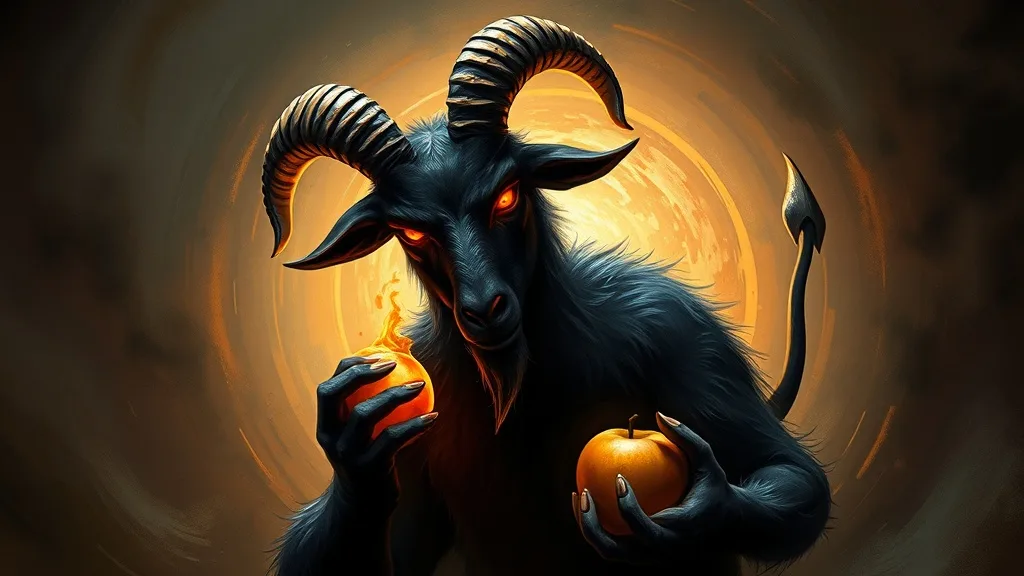 Dream symbol: devil's goat: symbolism: Seduction and Manipulation