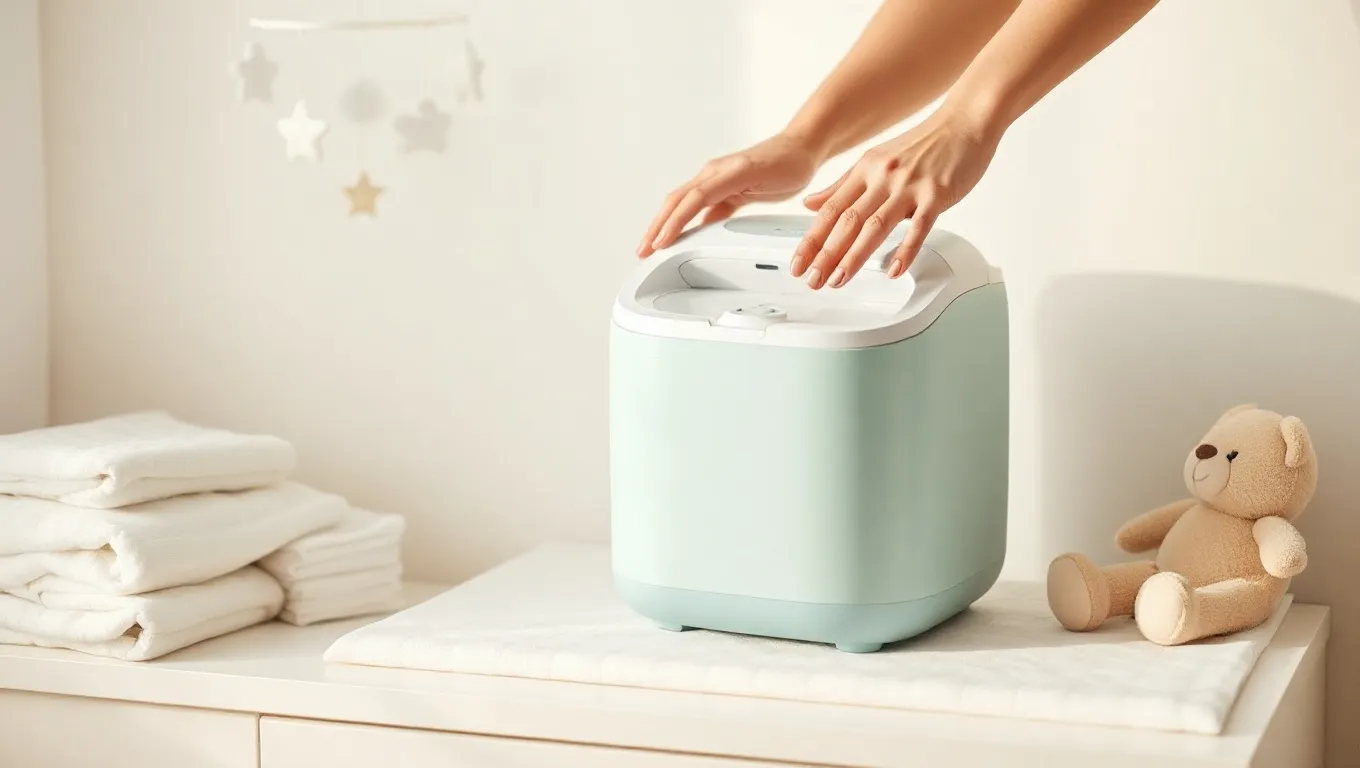 Dream symbol: diapering machine: scenarios: Dream of Using a Diapering Machine