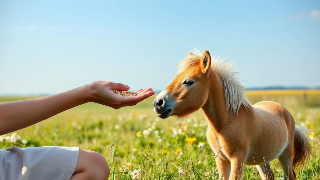 Dream symbol: miniature ponies: scenarios: Dream of a Feeding Miniature Pony