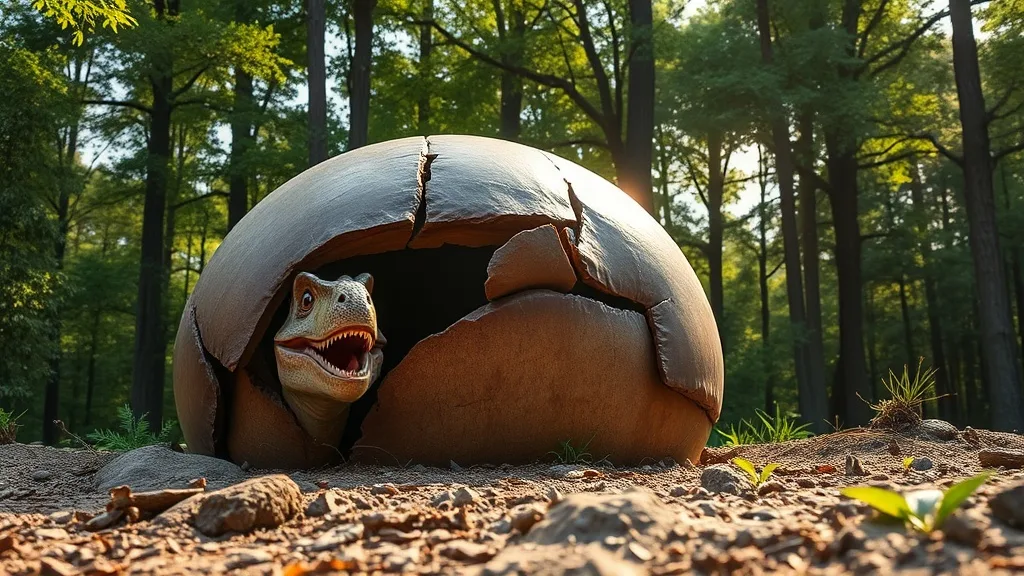 Dream symbol: dinosaur eggs: symbolism: Subconscious Memories and Past Lives