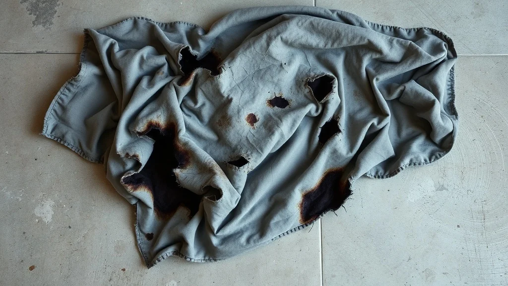 Dream symbol: dirty blankets: scenarios: Dream of Dirty Blanket with Holes