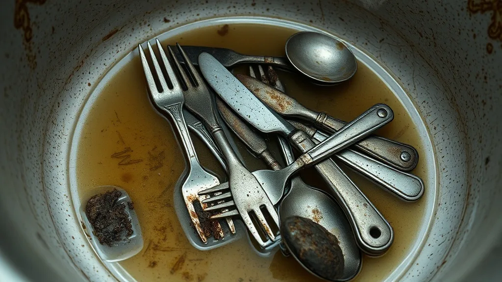 Dream symbol: dirty cutlery: scenarios: Dream of Finding Dirty Cutlery