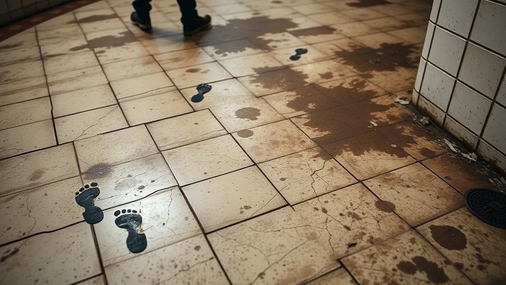 Dream symbol: dirty floor: scenarios: Dream of a Dirty Floor in a Public Place
