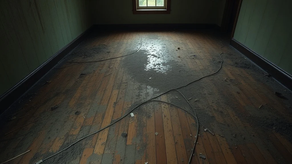 Dream symbol: dirty floor: symbolism: Unclean or Dishonest Behavior