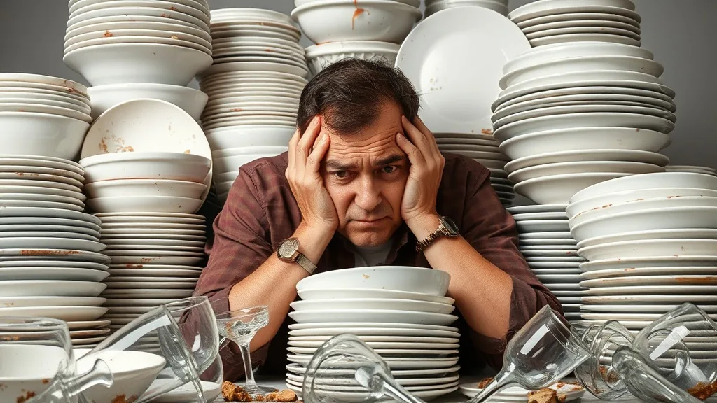 Dream symbol: dirty plates: demographics: Persons Feeling Overwhelmed or Burdened