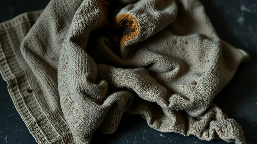 Dream symbol: dirty towel: symbolism: Contamination and Disease Metaphor