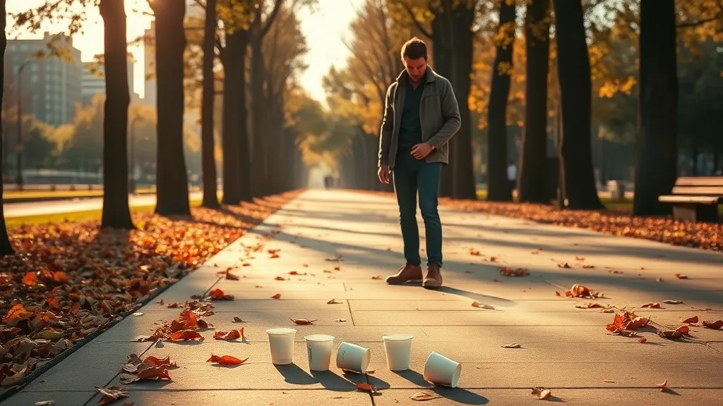 Dream symbol: discarded coffee cup: scenarios: Dream about Collecting Discarded Coffee Cups